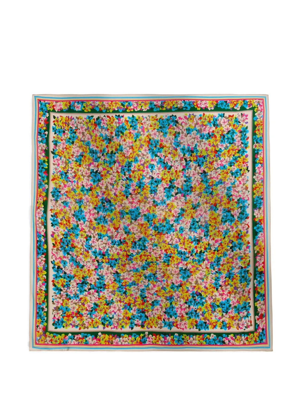 Essentiel Antwerp Foulard con stampa a fiori - Blu