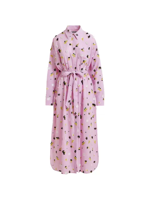 Essentiel Antwerp robe-chemise ceinturée à fleurs