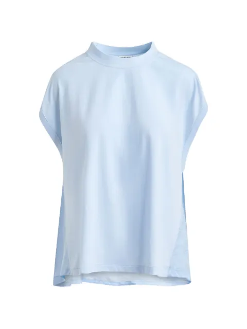 Essentiel Antwerp cap-sleeve mock-neck T-shirt