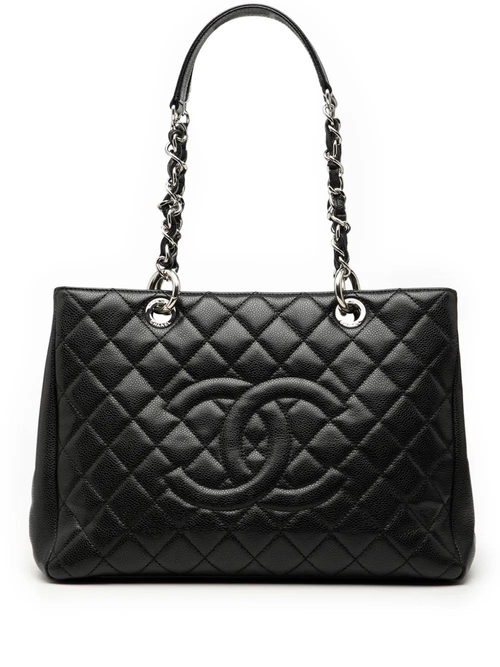 CHANEL Pre-Owned 2011 Caviar Grand Shopping tote bag - Nero