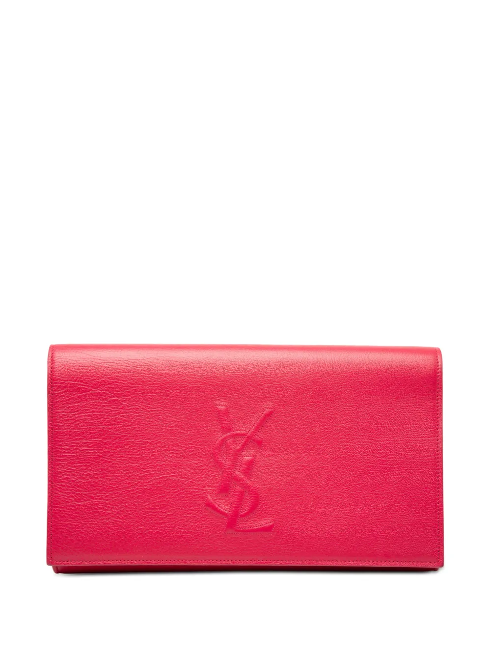 Saint Laurent Pre-Owned Clutch Belle De Jour grande in pelle 2000-2012 - Rosa