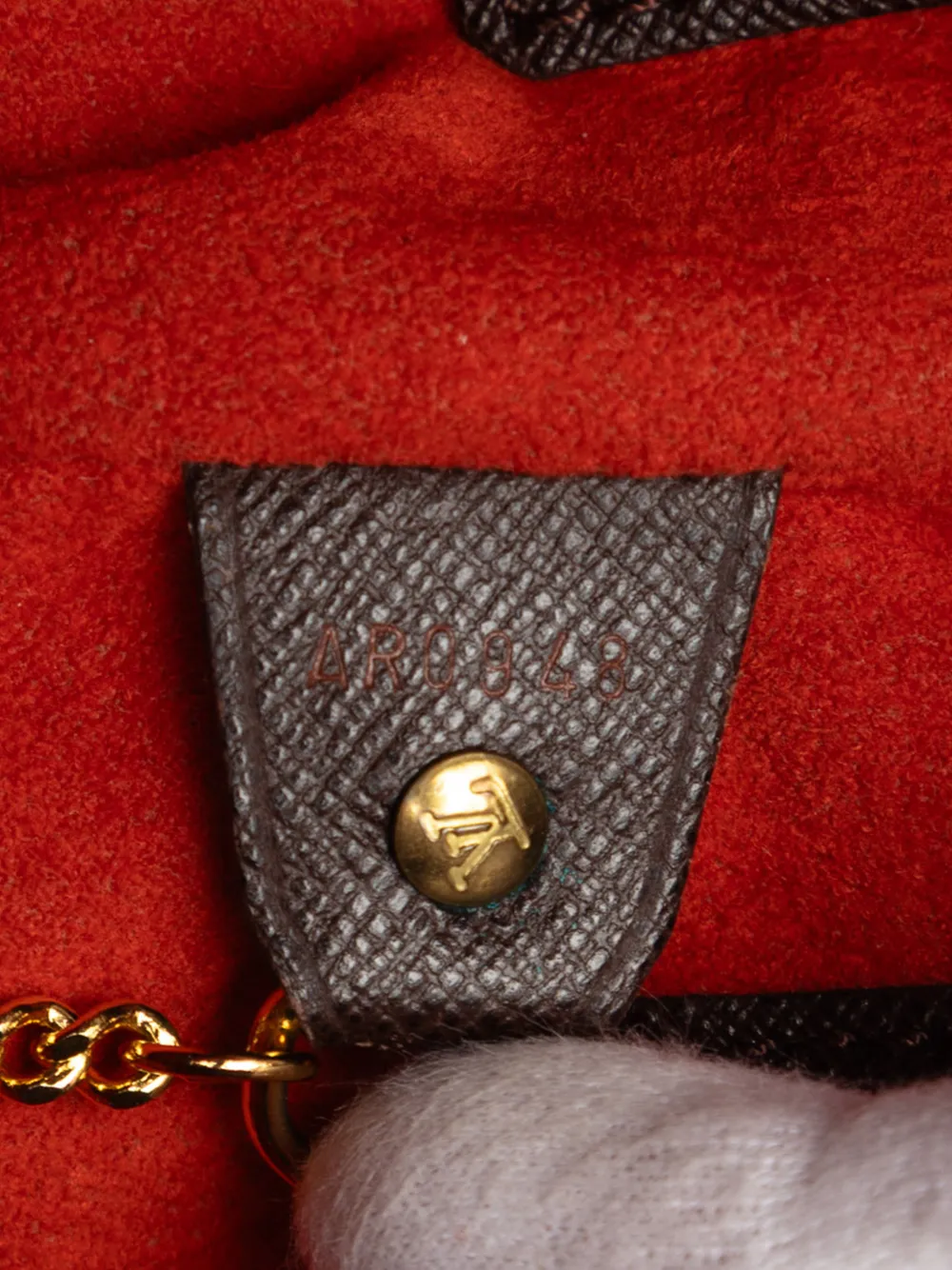 1993 Damier Ebene Marais Bucket Bag