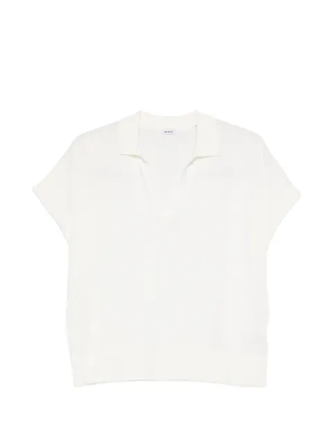ASPESI V-neck short-sleeve top