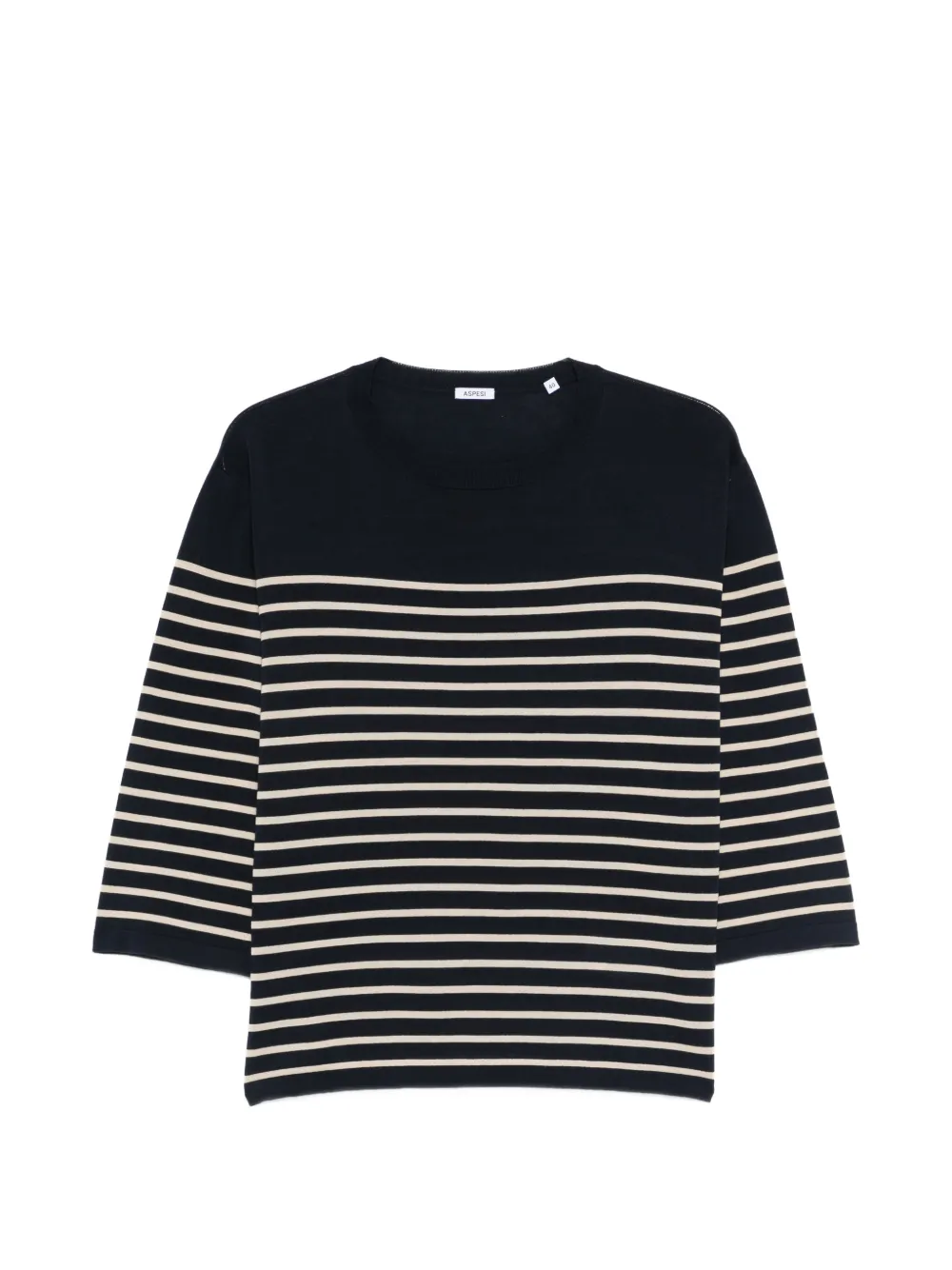 ASPESI Top a righe - Blu