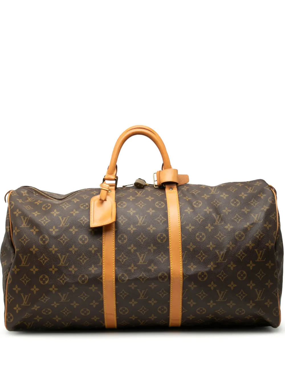 Louis Vuitton Pre-Owned 1988 Monogram Keepall 55 travel bag - Marrone