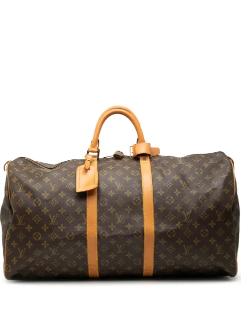 Louis Vuitton Pre-Owned 1988 Monogram Keepall 55 travel bag