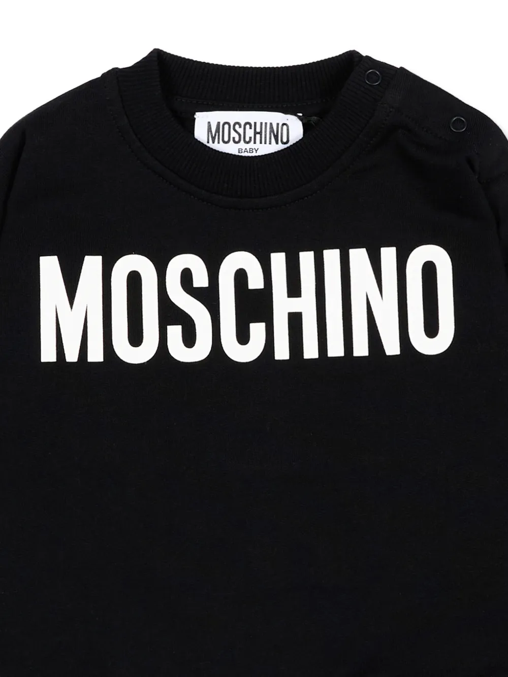 Moschino Kids Logo Sweatshirt - Black 