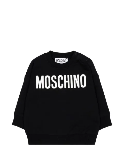 Moschino Kids logo-print sweatshirt