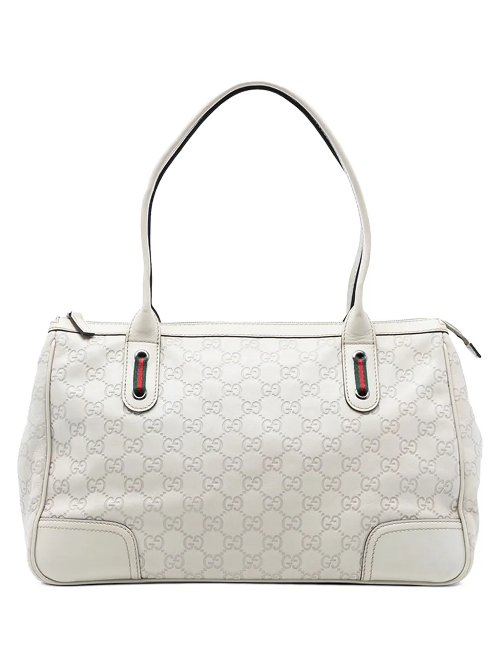 Gucci Pre-Owned Borsa a mano Guccissima Princy 2016-2025 - Bianco