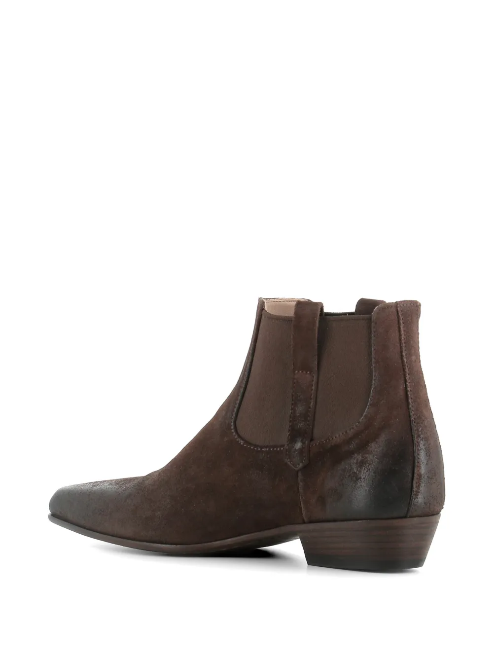 Pantanetti point toe leather boots Bruin