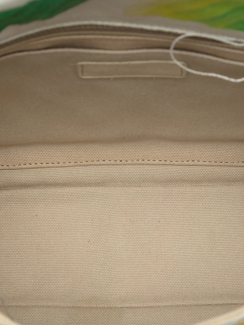 2014 Jumbo Canvas Classic Colorama Single Flap Shoulder Bag