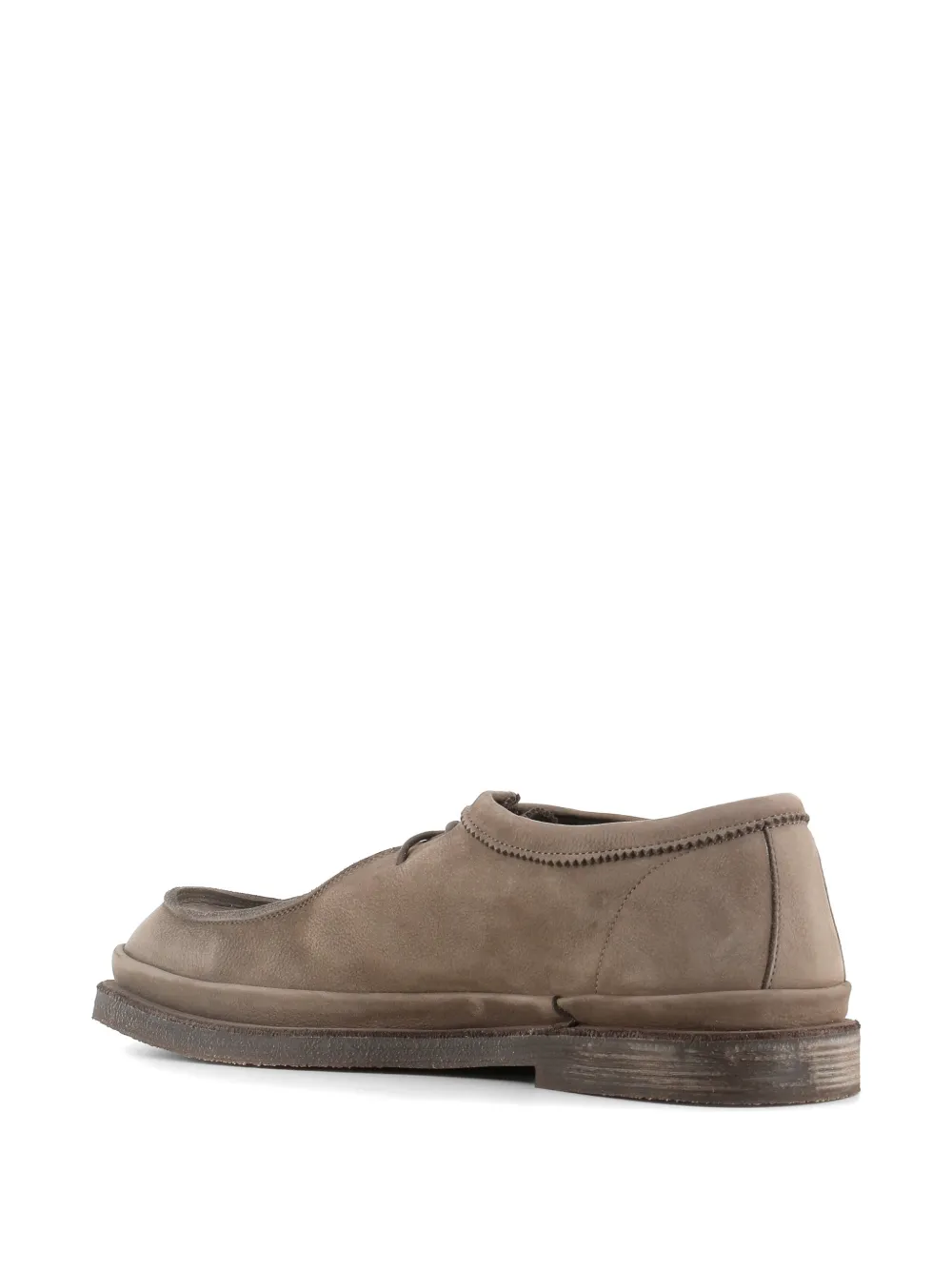 Pantanetti Derby veterschoenen met bewerkte neus Grijs