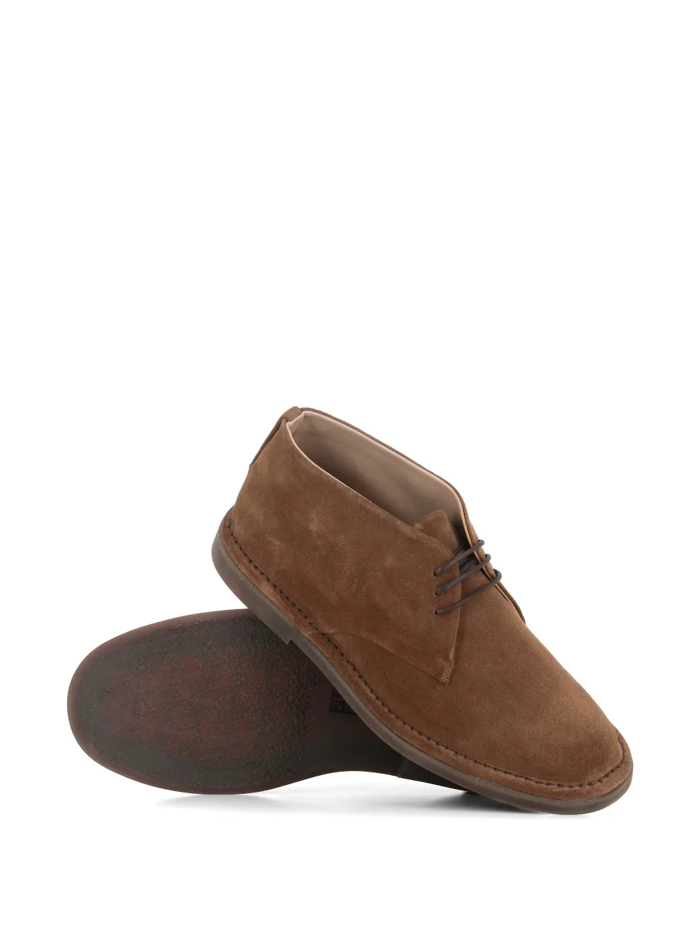 Pantanetti Suède desert boots Bruin
