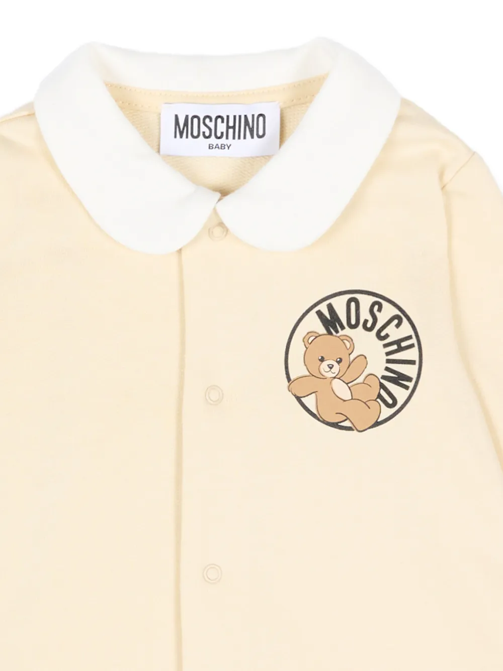 Moschino Kids Babypakje met teddybeer logo Beige