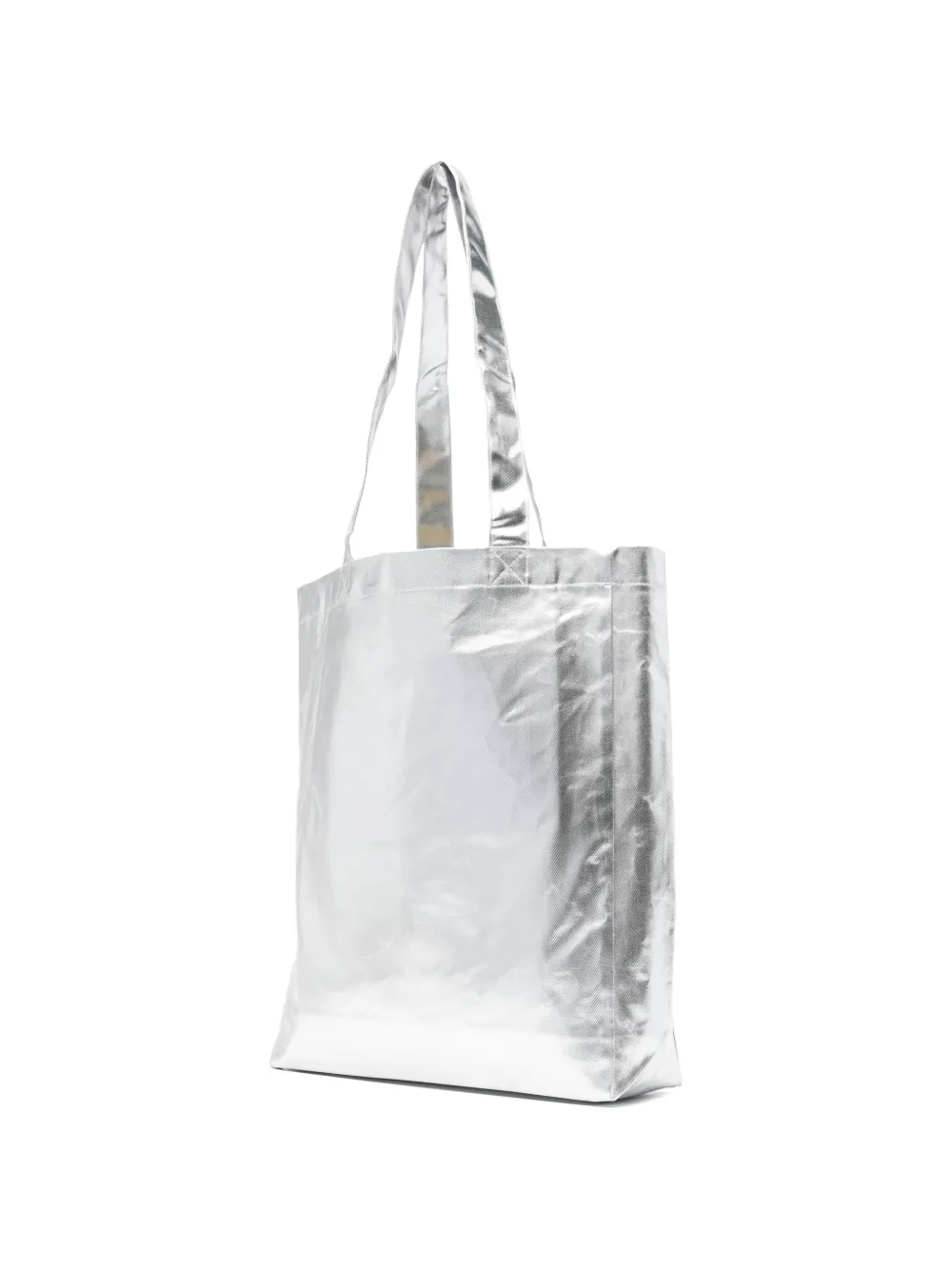  A.p.c. Logo-print Tote Bag - Silver 