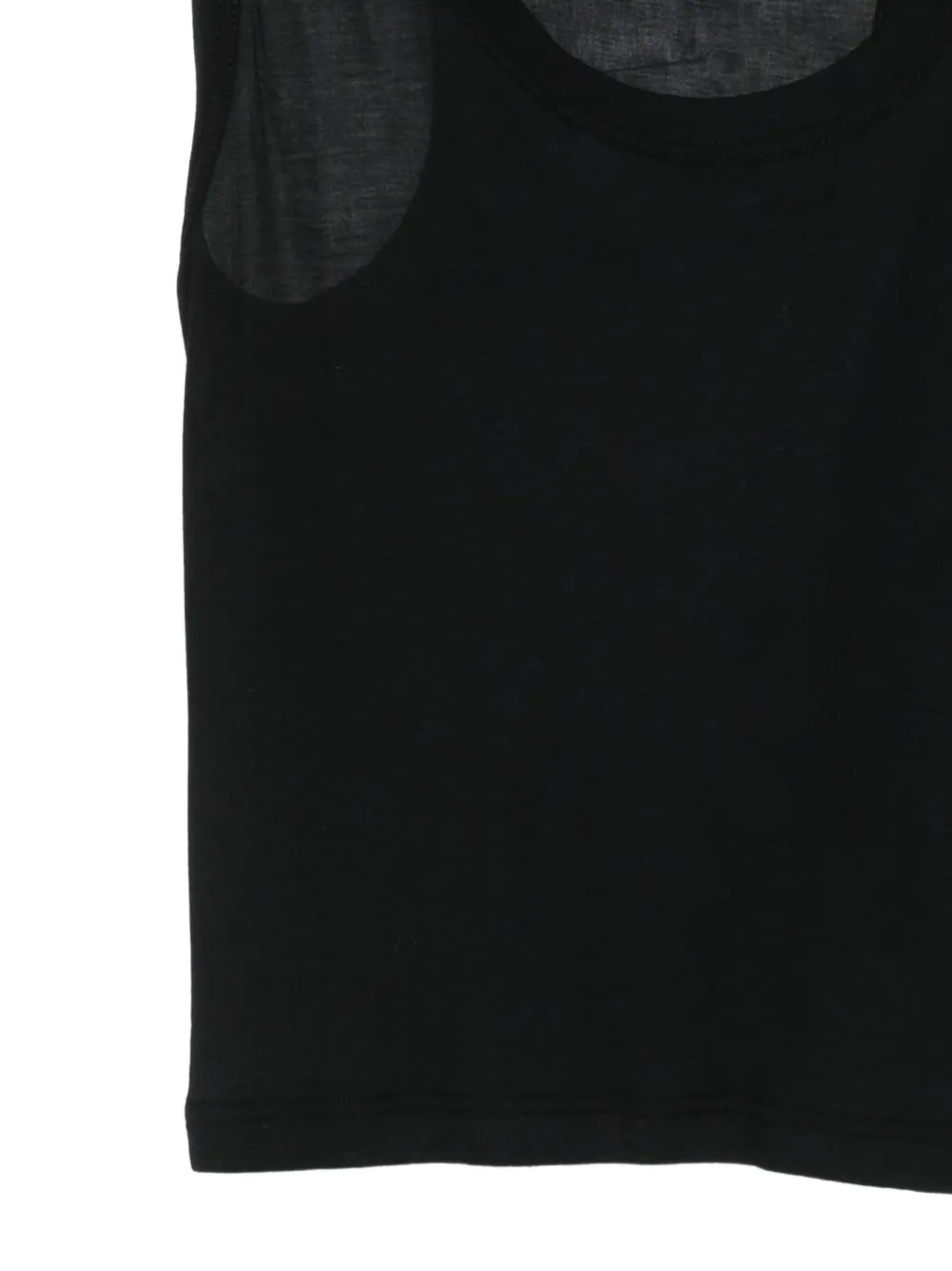  Co Scoop-neck Tank Top - Black 