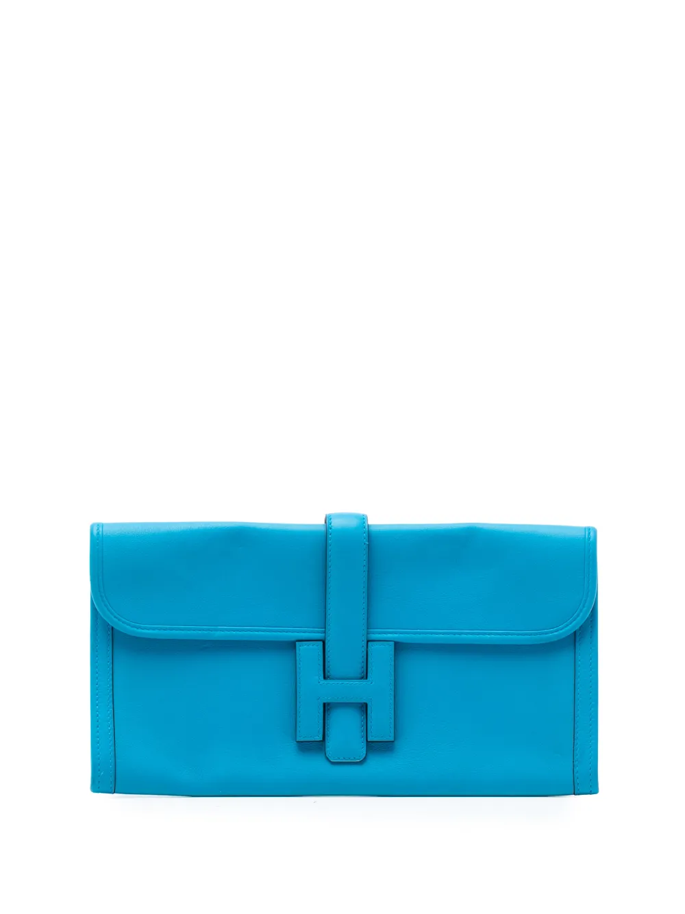 Hermès Pre-Owned 2016 Swift Jige Elan 29 clutch bag - Blu