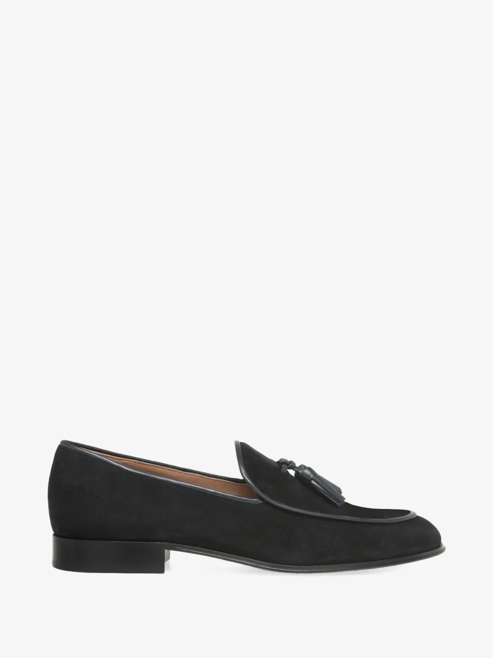 Gianvito Rossi tassel suede loafers | Black | Image 1