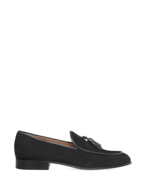 Gianvito Rossi tassel suede loafers