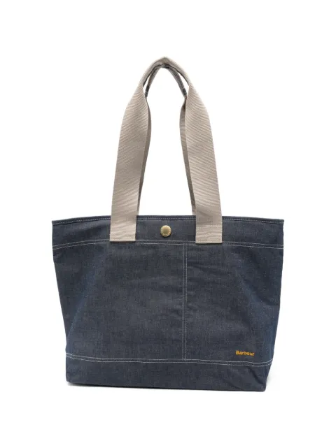 Barbour Mya denim tote bag