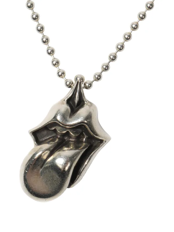 Chrome Hearts Rolling Stones Pendent | Silver | FARFETCH ZA