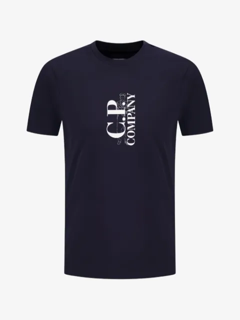 C.P. Company 30/1 jersey short-sleeve printed T-shirt