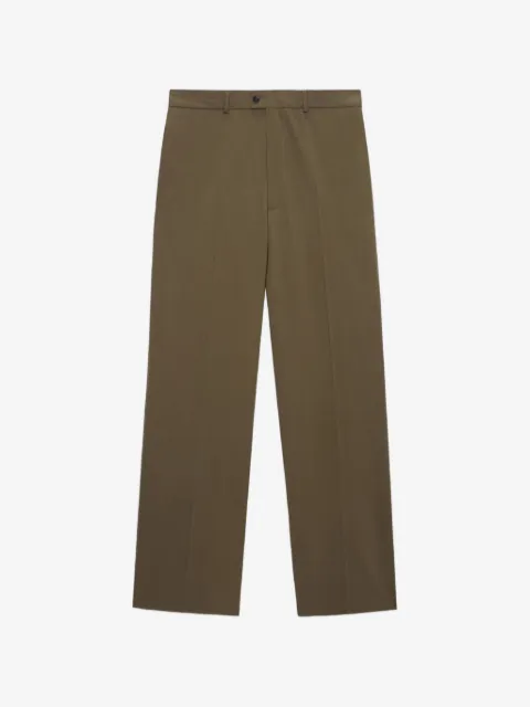 MSGM wide-leg button trousers