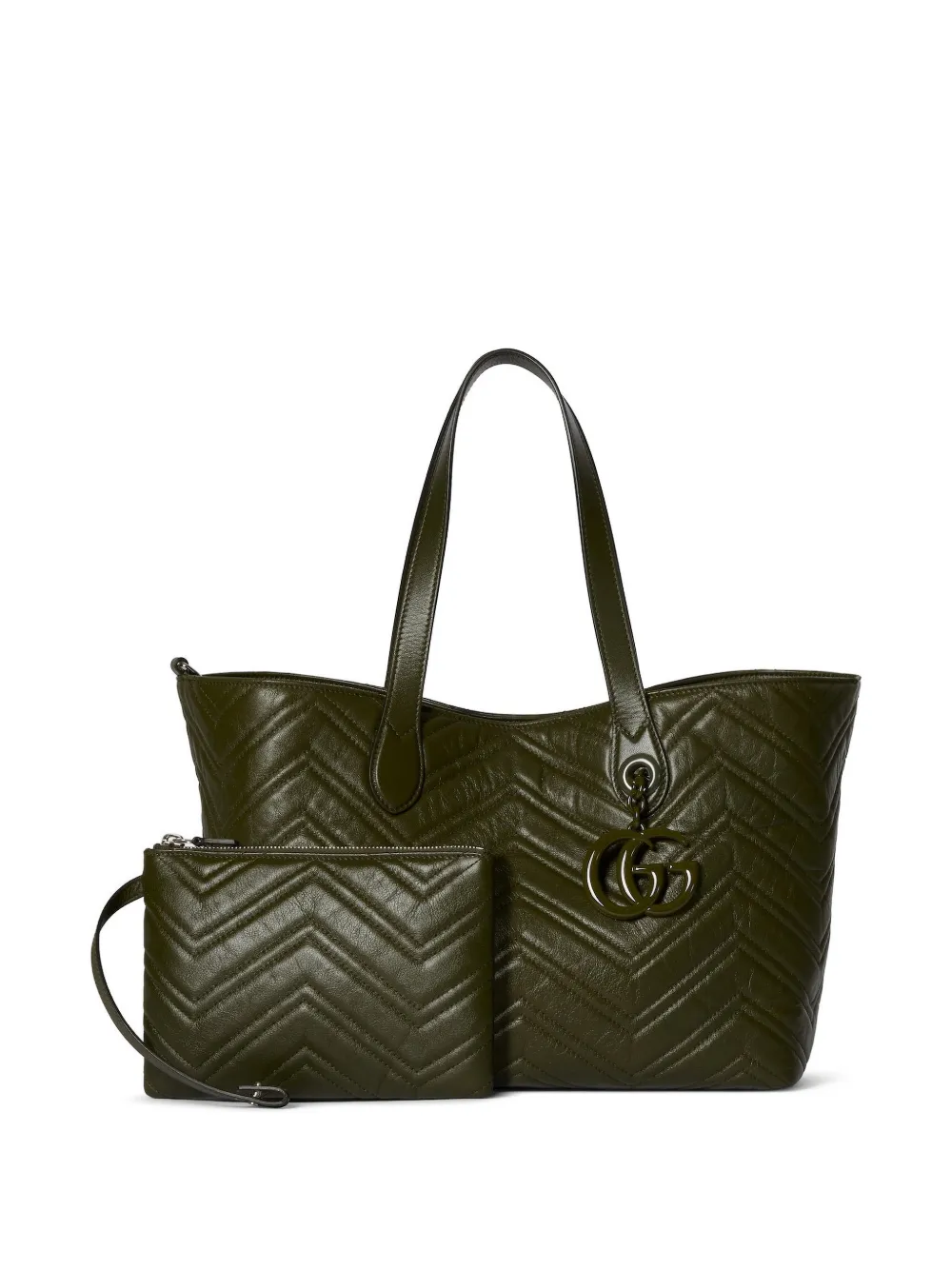 Gucci GG Marmont medium shopper Groen