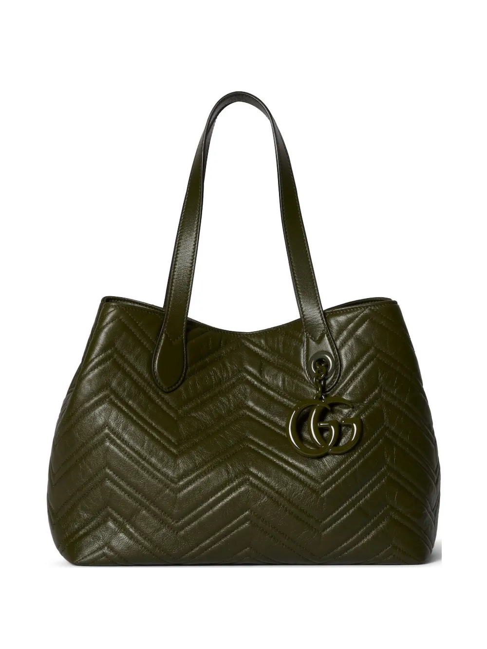 Gucci GG Marmont medium shopper Groen