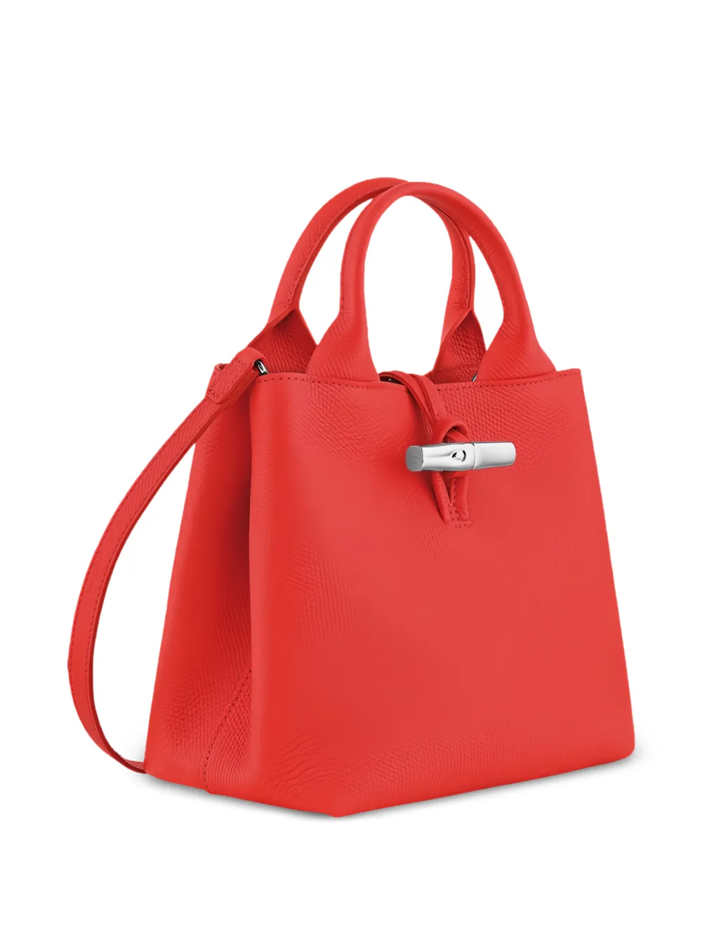 Longchamp Le Roseau shopper Rood