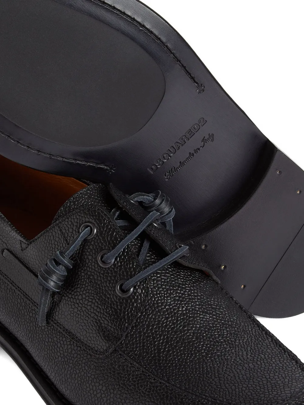 DSQUARED2 Bootschoenen met veters Zwart