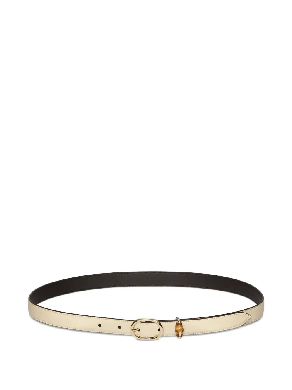Gucci oval-buckle belt - Nude
