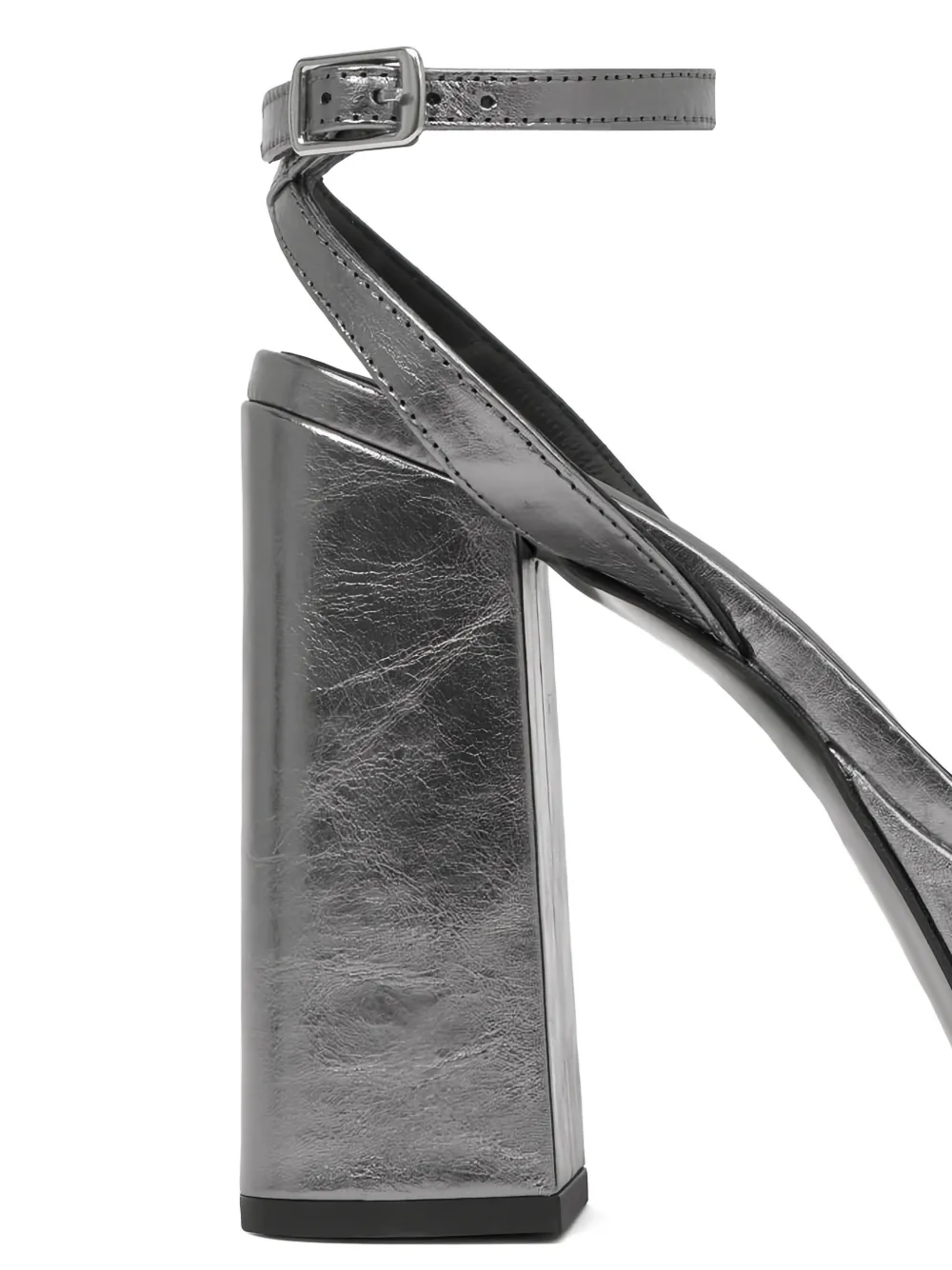 Castañer platform ankle-strap pumps Zilver