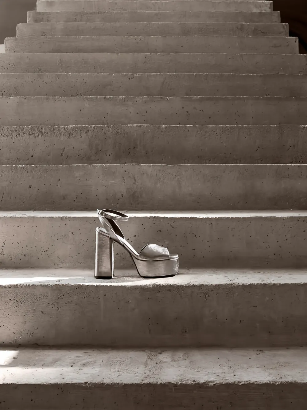 Castañer platform ankle-strap pumps Zilver