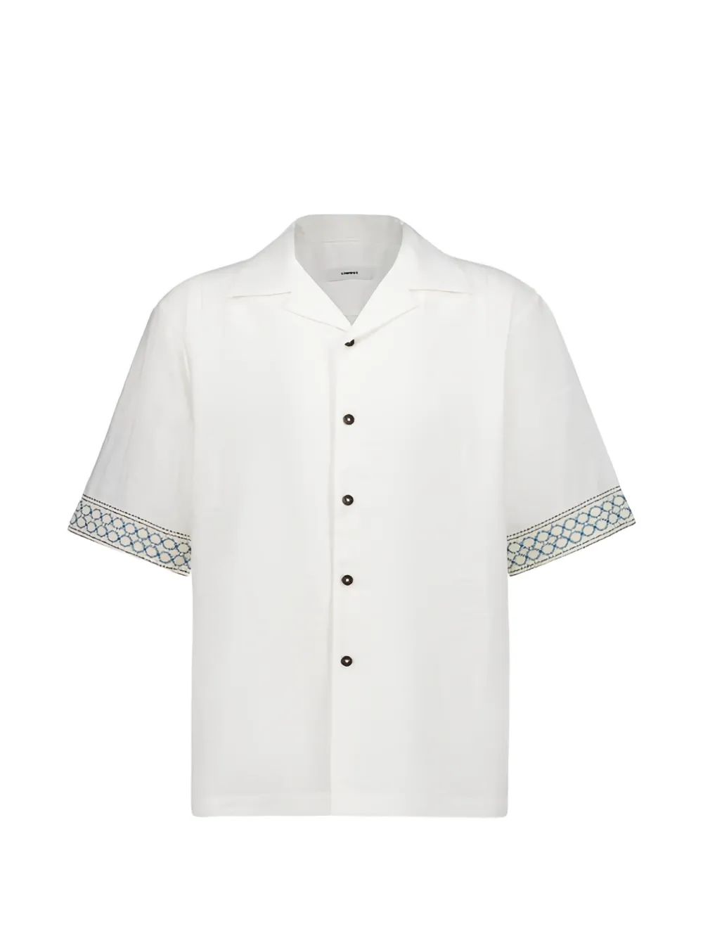 Homme buttoned shirt - White