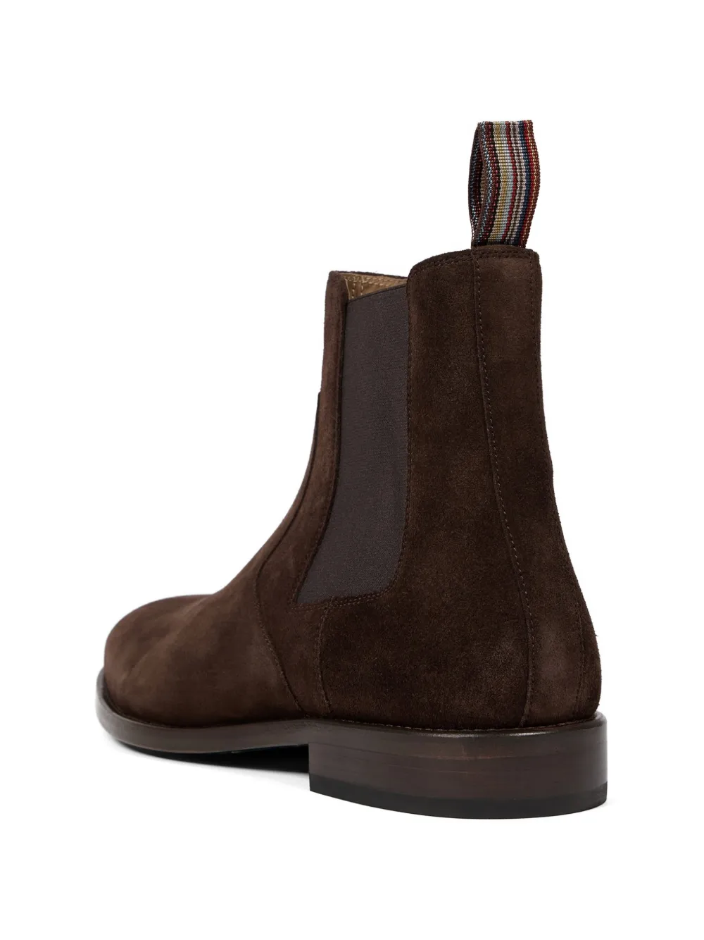 Paul Smith Suède laarzen met elastische vlakken Bruin