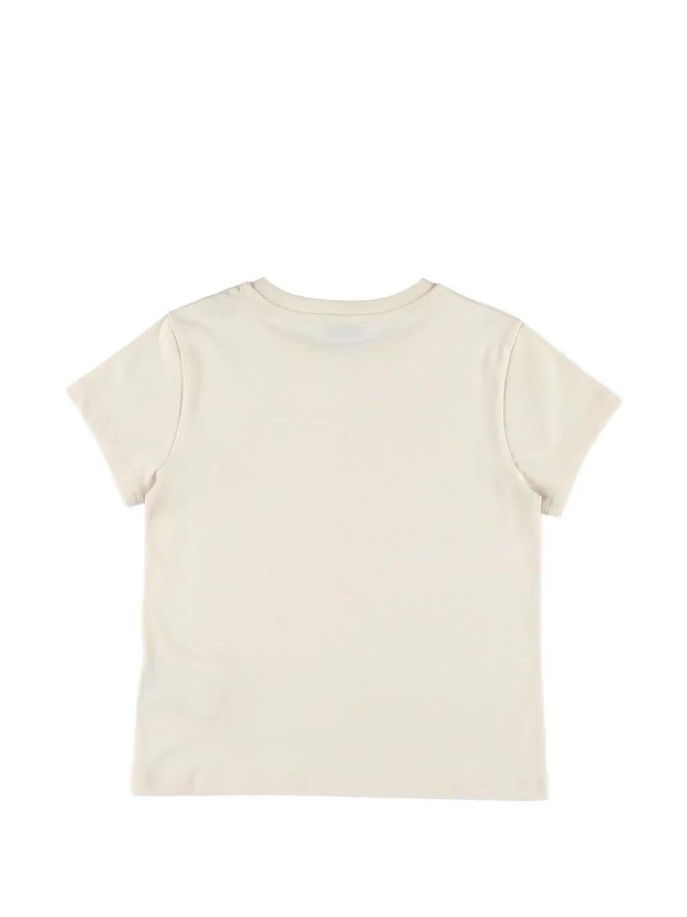 Moncler Enfant T-shirt met logo Wit