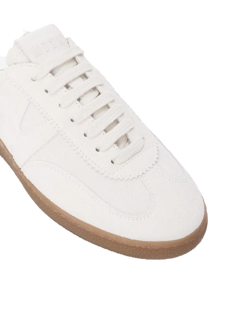 MSGM Retro sneakers met logo Beige