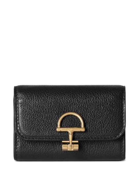 Gucci cartera plegable con detalle Horsebit 