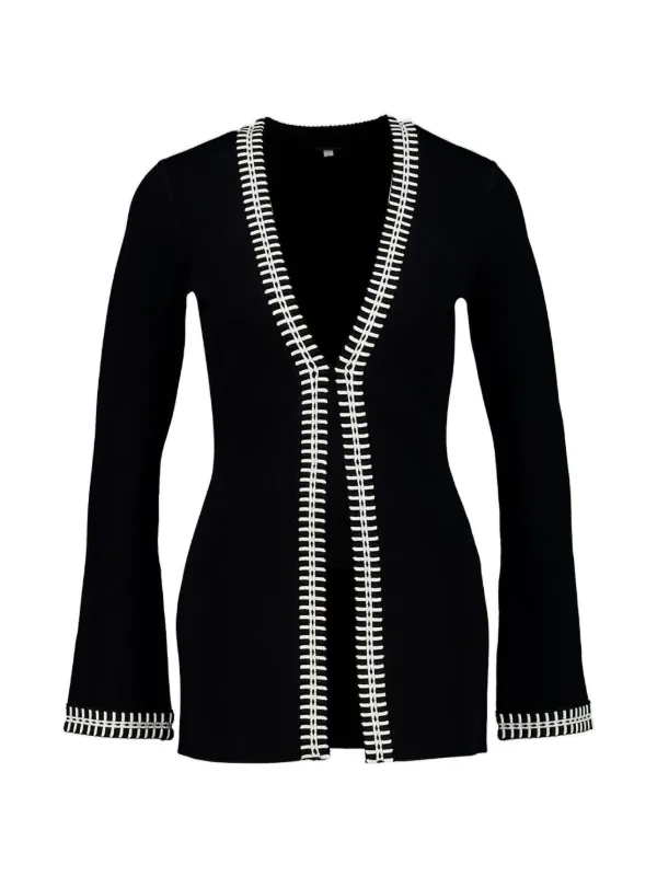 Johanna Ortiz Eternal Cardigan in Black