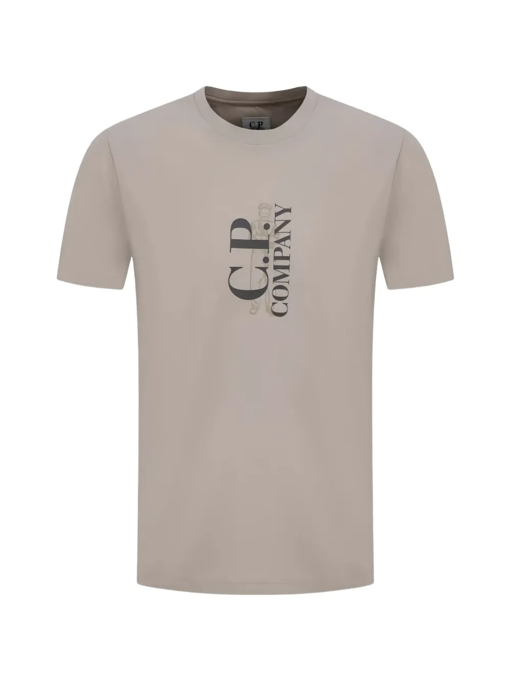 C.P. Company printed short-sleeve T-shirt - Grigio
