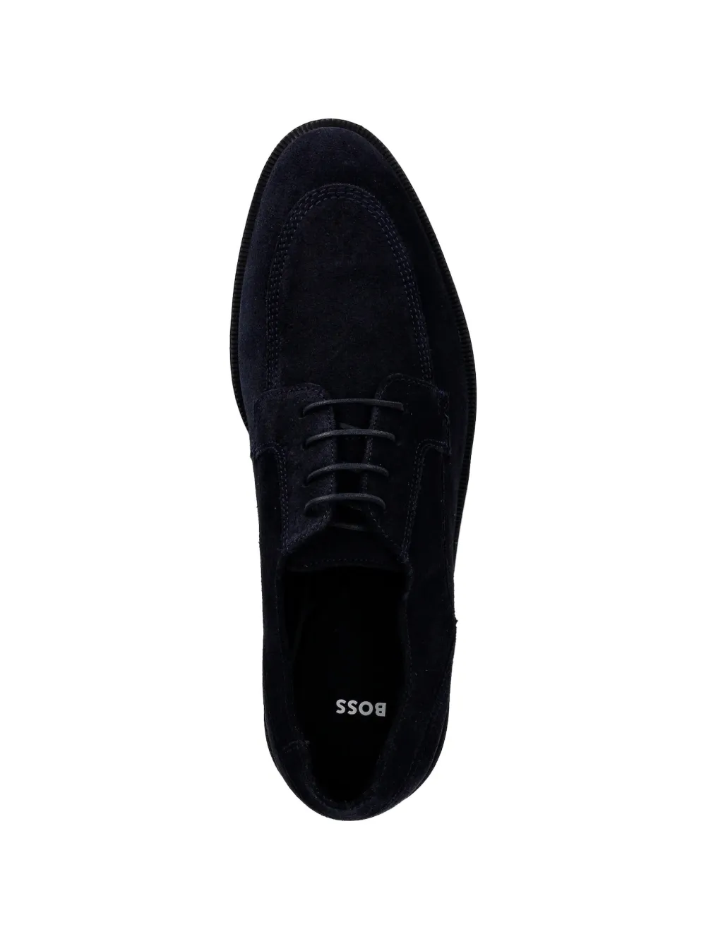BOSS lace-up Derby shoes Blauw