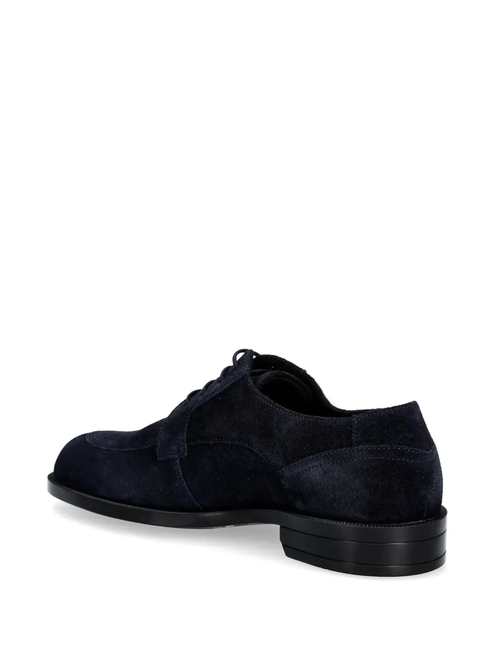 BOSS lace-up Derby shoes Blauw