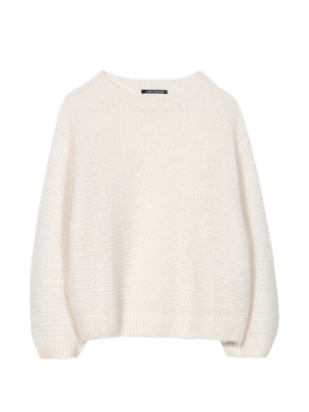 Luisa Cerano open-knit sweater - Toni neutri