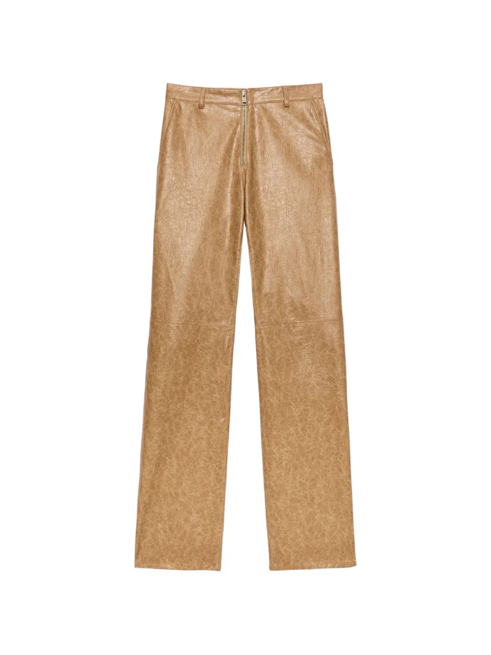 MSGM faux-leather trousers - Toni neutri