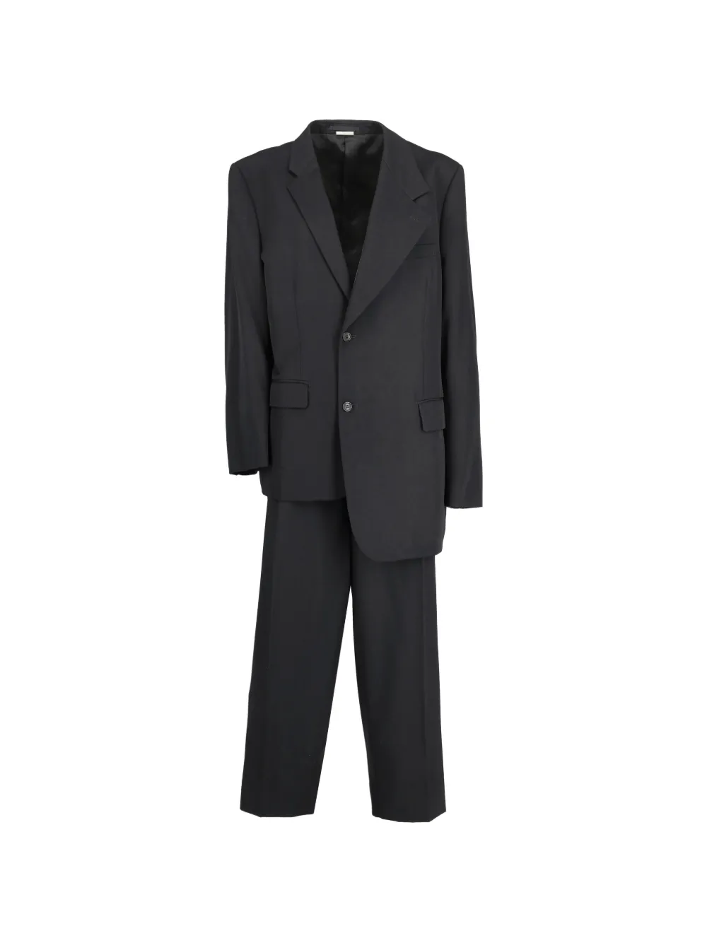Comme Des Garçons Pre-Owned asymmetric-jacket suit - Nero