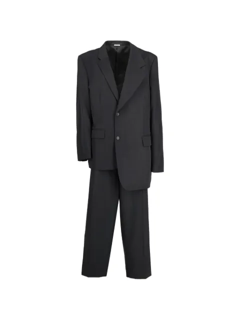 Comme Des Garçons Pre-Owned Anzug mit asymmetrischer Jacke