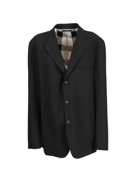 Issey Miyake Pre-Owned front-pocket blazer