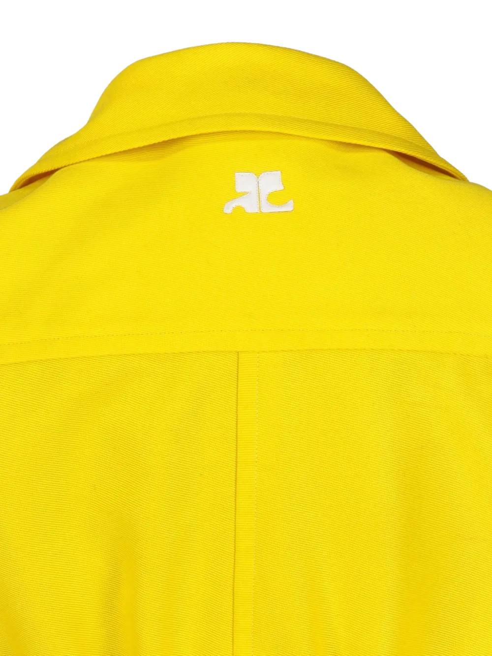Cropped Classic-Collar Jacket