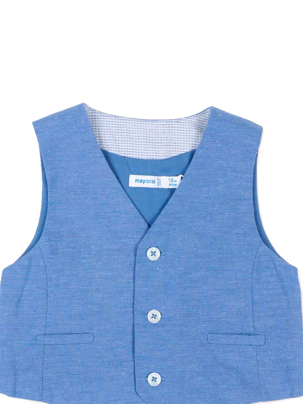Pocket Buttoned Vest